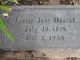 Louise Jane Dworak 1874  1953 Headstone.jpg